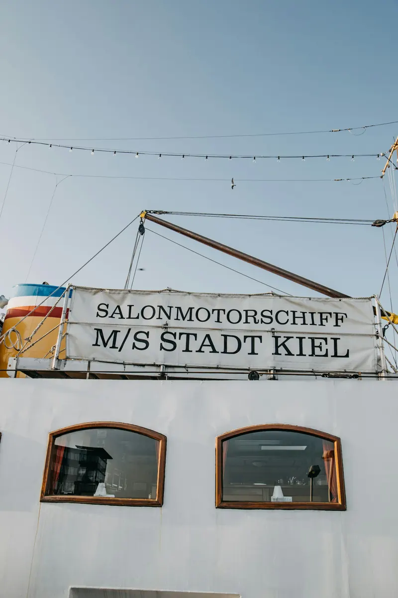 Historisches Salonmotorschiff Stadt Kiel